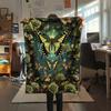 1 Stück 3D-Schmetterlingsdruck Flanelldecke, Hohe Qualität für alle Jahreszeiten, Heimdekoration, Wärme und Komfort, Perfekt für Weihnachtsgeschenke