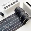 6Rolls/box Kawaii 6 Colors Plaid Washi Tape DIY Handbook Wrapping Paper Stickers