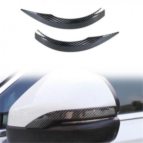 For Honda CR-V CRV 2023 2024 Carbon Fiber Side Rearview Mirror Stripe Cover Trim