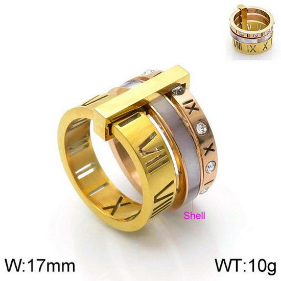 Stylish Roman Letter Multi-Ring Jewelry In European and American Design