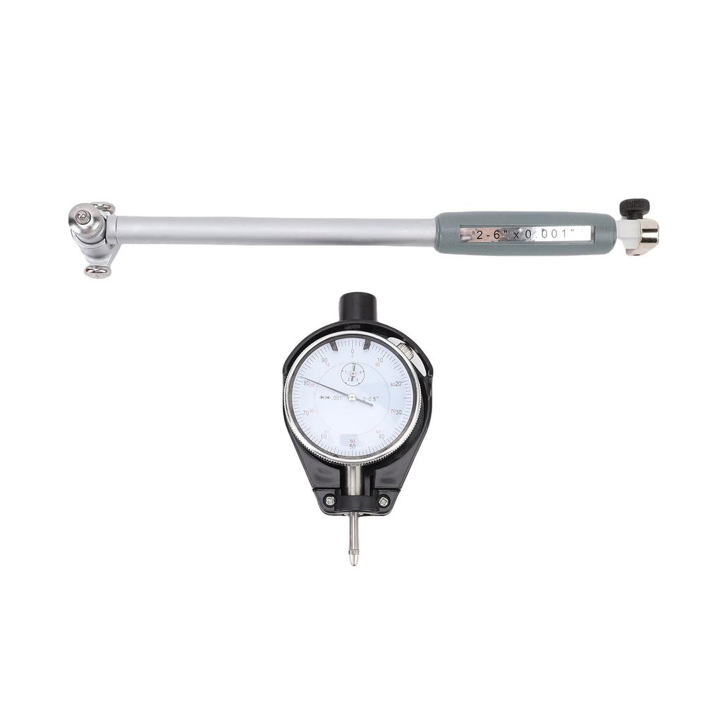 Dial Bore Gauge 2 6in 0.001in Accuracy Engine Hole Cylinder Measurement Gage for Bore Measure Cylinder Tool Kit