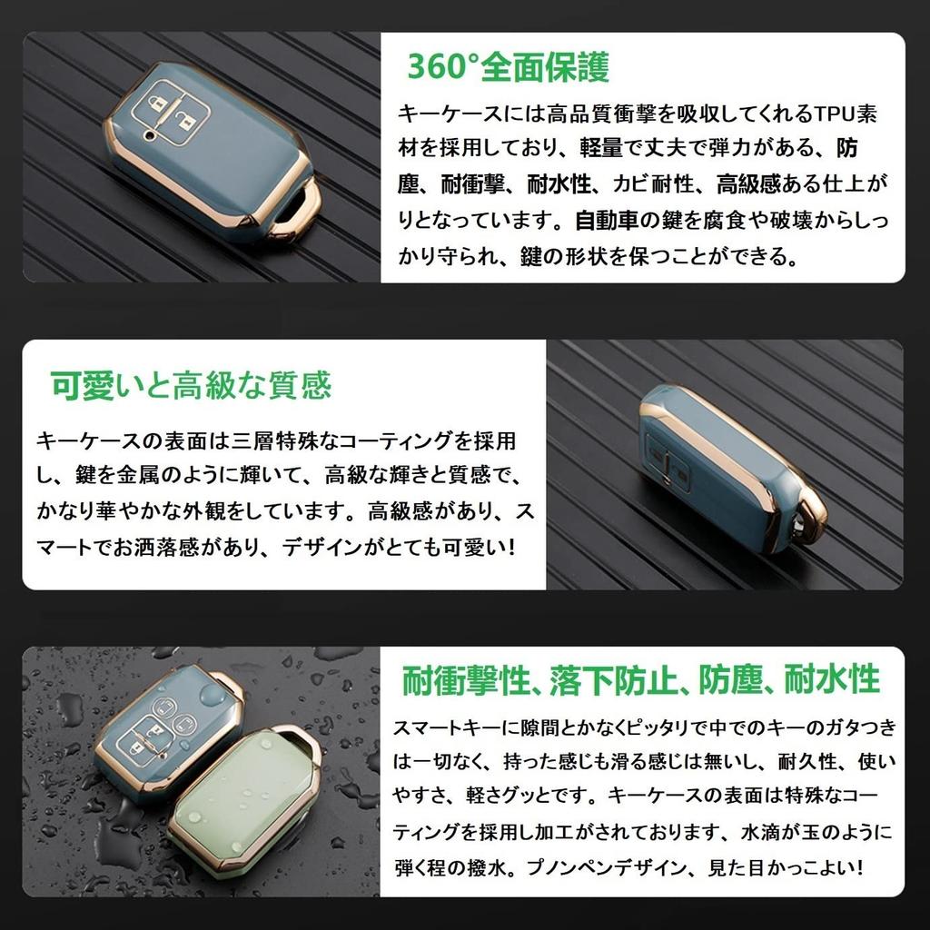 ZANEKO Jimny Key Suzuki Hustler Key Swift Wagon R Stingray Keychain Cat Case, Cover, (Black Design, Cute)