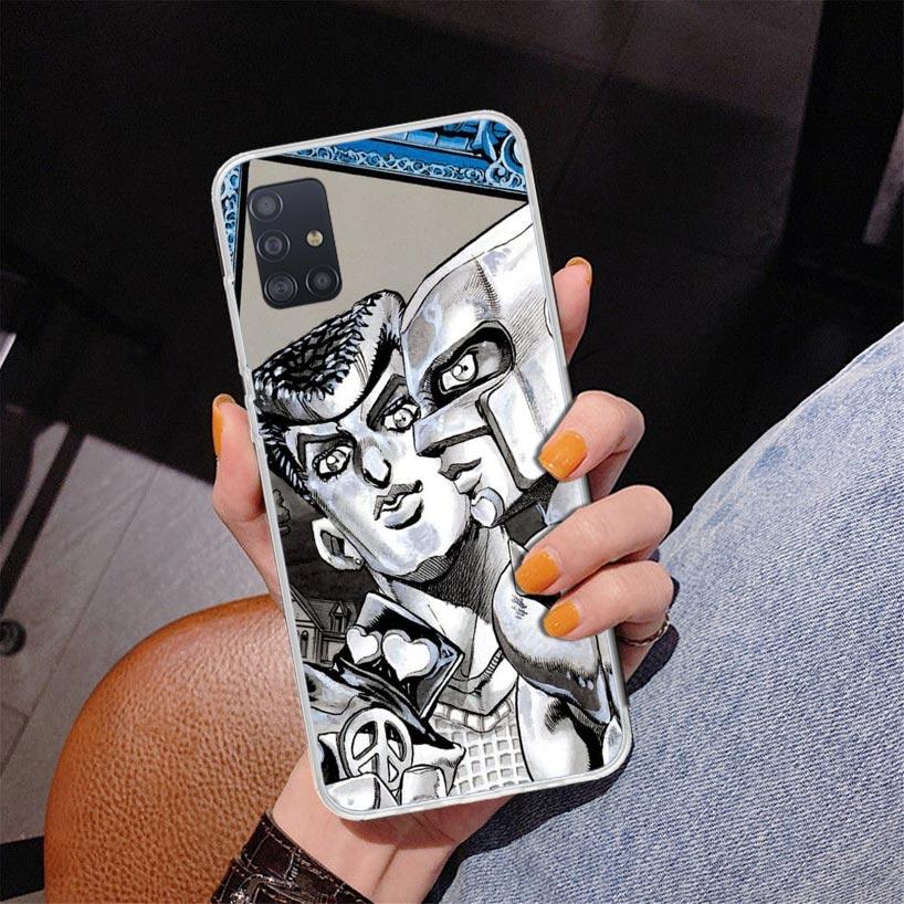 JoJo's Bizarre Adventure Diamond Is Unbreakable Phone Case For Samsung Galaxy A52 A32 A22 A12 A51 A31 A50S A30S A20S A10S Note 2