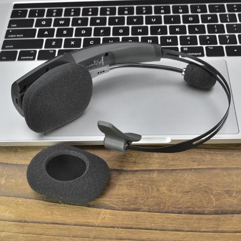 Replacement Ear Cushions for Vxi 3450XT B350XT Headphone Noise Isolation Design Earmuff Earpads Ear Cover Mic Windshield
