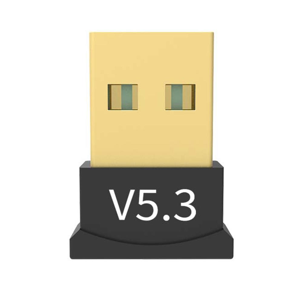 Wireless USB Bluetooth 5.3 Adapter Bluetooth 5.3 Transmitte Music Receiver Adaptador for Computer PC Laptop Earphone Mini S F8S1