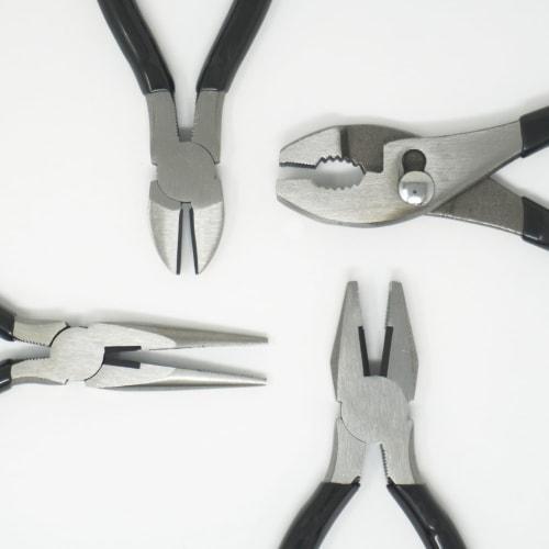 SUNDRY 4-Piece Pliers and Nipper Set, Pliers, Long Nose Pliers