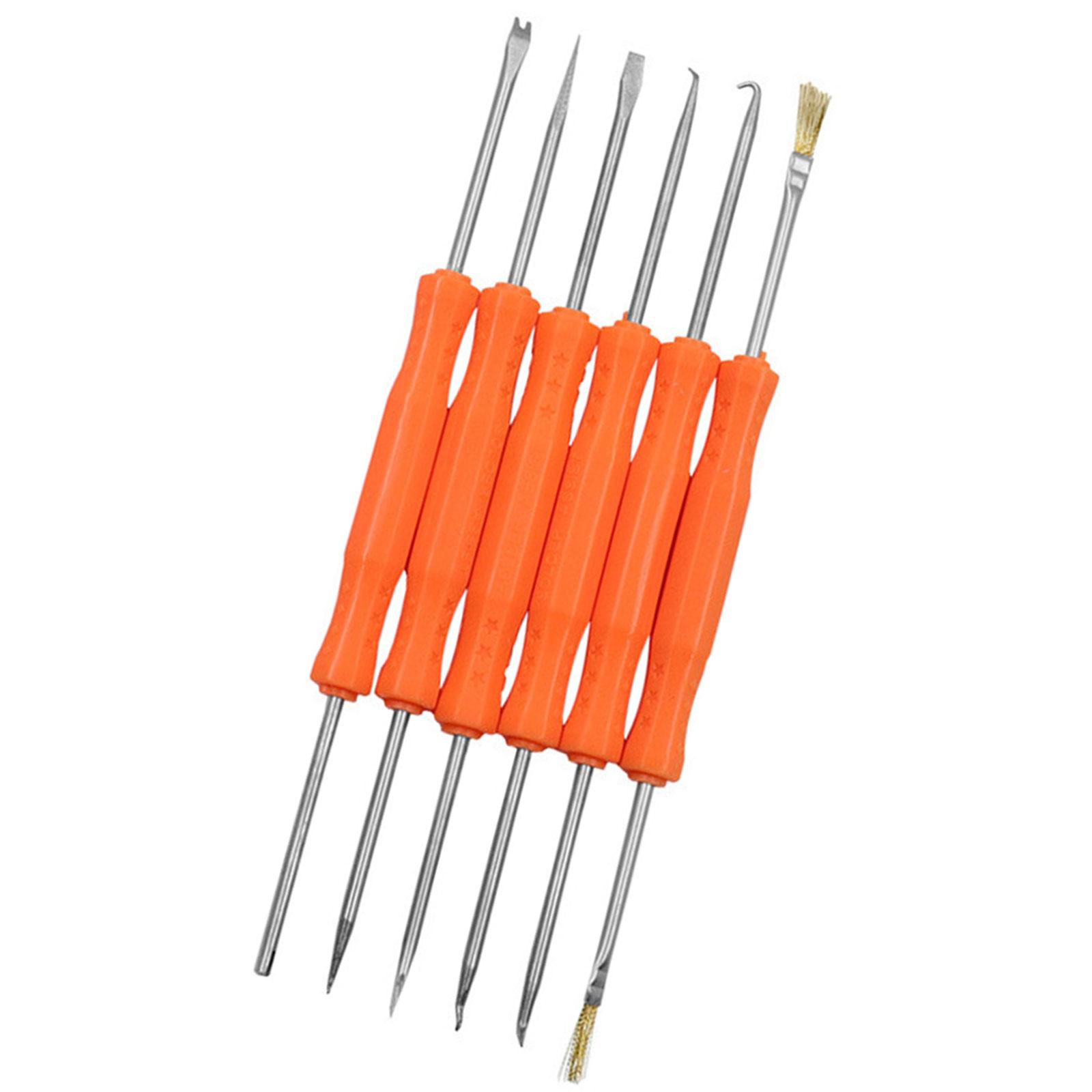 

6Pcs Soldering Iron Electronic Heat Assist Repair Tool Welding Assist Disassemble Tool Solder Auxiliary Tool Enduring