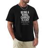 Being A Rural Carrier Is Easy Funny Rural Carrier Gift Tshirt Basic Crew Neck Short Sleeve Top