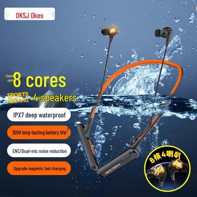 Oakes A30 Pro Neckband Sports Bluetooth Earphones