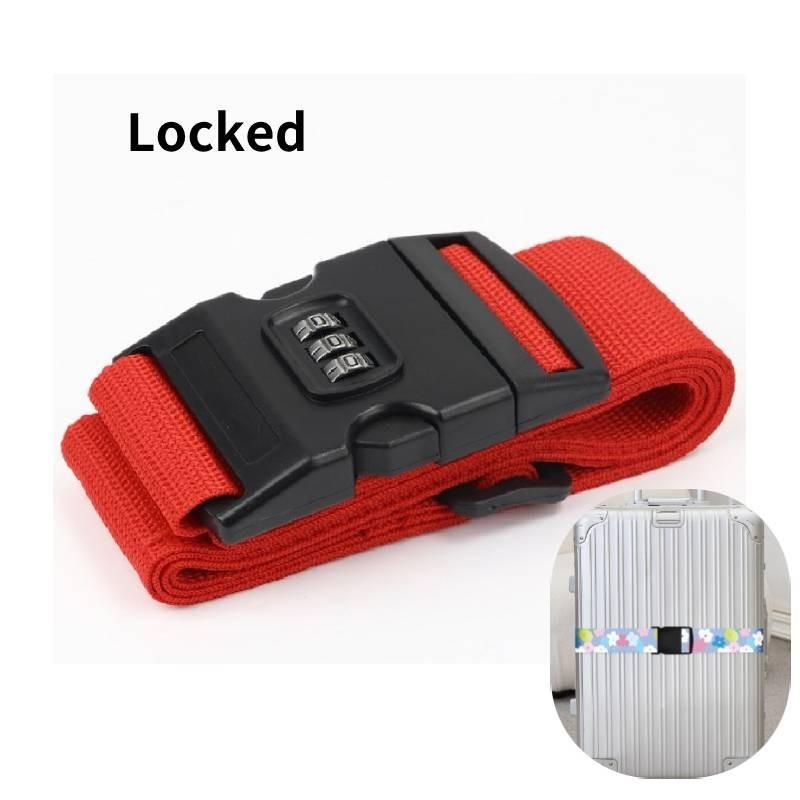Durable Luggage Strap Cross Packing Belt Secure Travel Bag Protective Tightening Reinforcement Rope