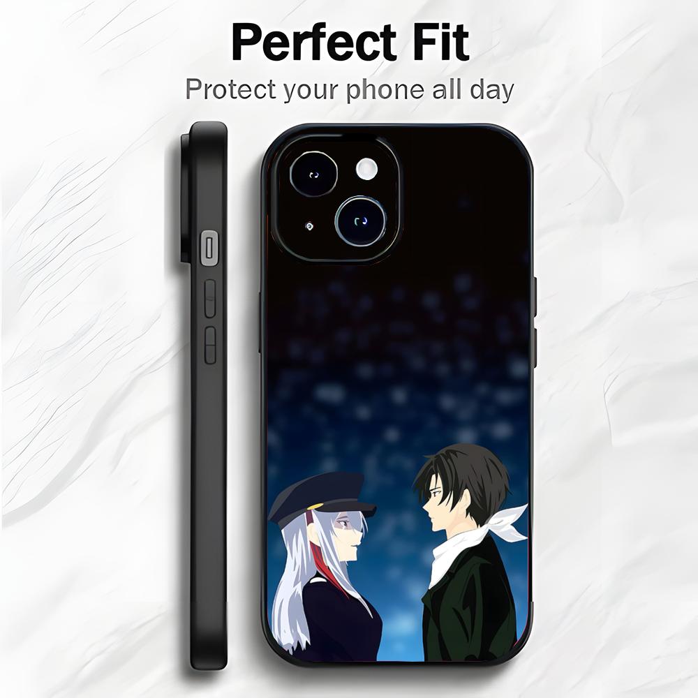 Futuristic Japanese Anime 86 E-EIGHTY-SIX Phone Case Phone Case Soft Packaging Lightweight For iPhone17 16 15 14 13ProMax
