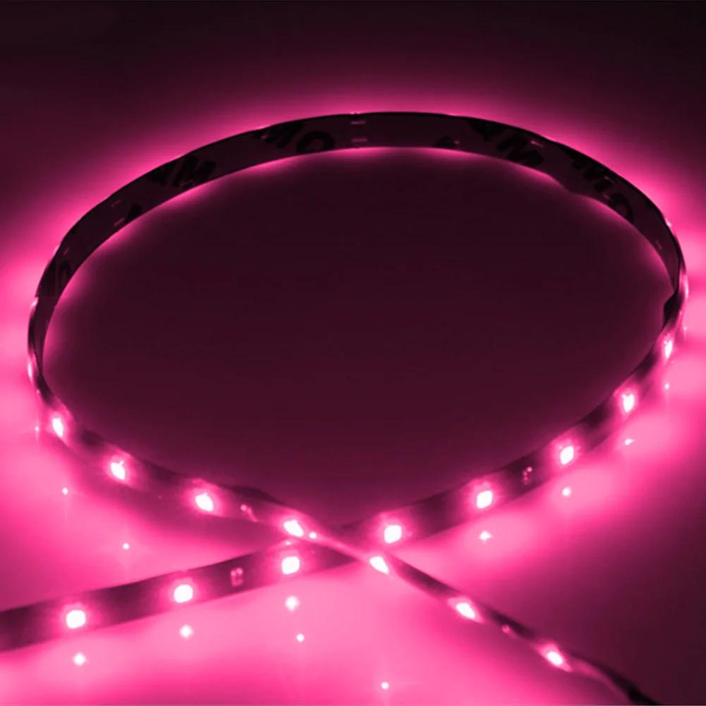 30cm mașină flexibilă LED bandă lumină 5LED impermeabil motor bar șir zi rulare bandă LED lumină ambientală atmosferă lămpi