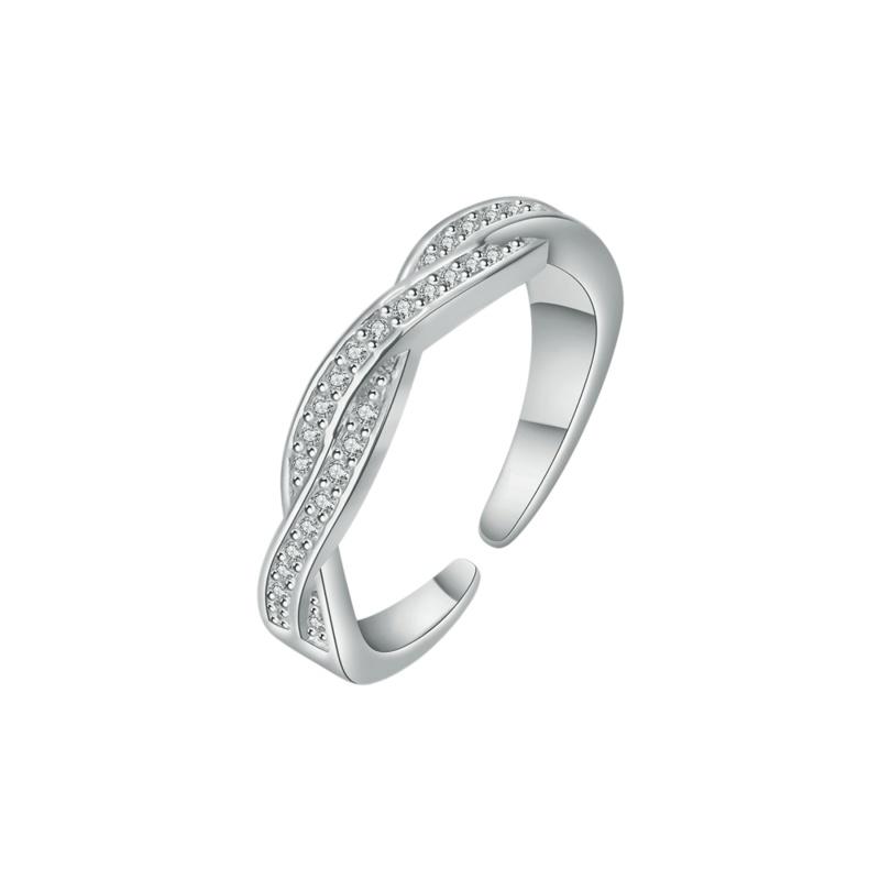 925 Sterling Sliver Rings Shining Classics 5A Zircon for Women Wedding Engagement Jewelry Fashion Luxury Gift High Quality