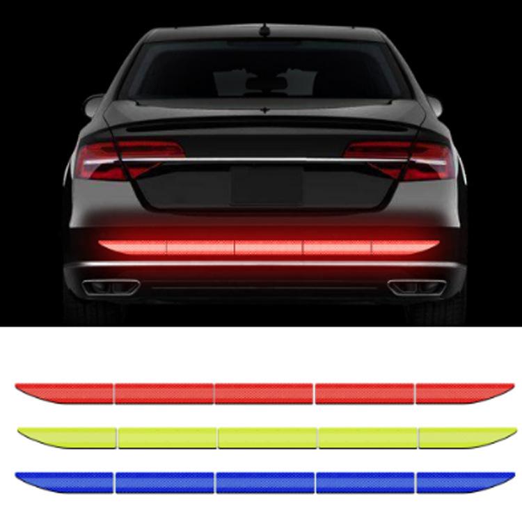 Auto Parts 1PC Safety Car Body Trunk Car Reflector Sticker Accessories Auto
