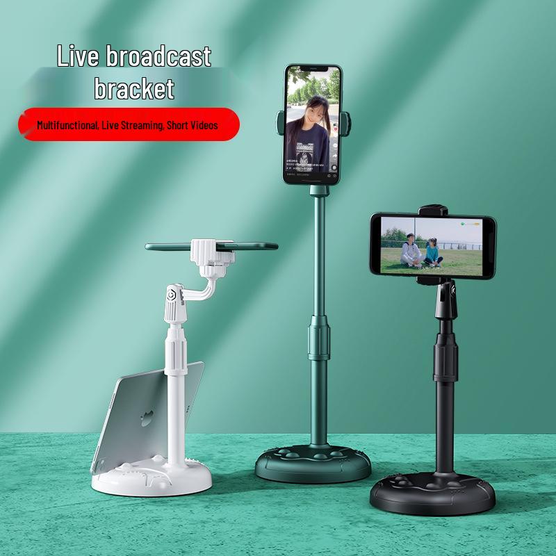 Desktop Multi-functional Phone & Tablet Holder for Creative Top-down Shooting & Home Use