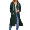 Autumn  Hoodies for Women Casual Full Zip Up Hoodie Comfortable Womens Long Hoodies Fashion Sweatshirt with Pockets