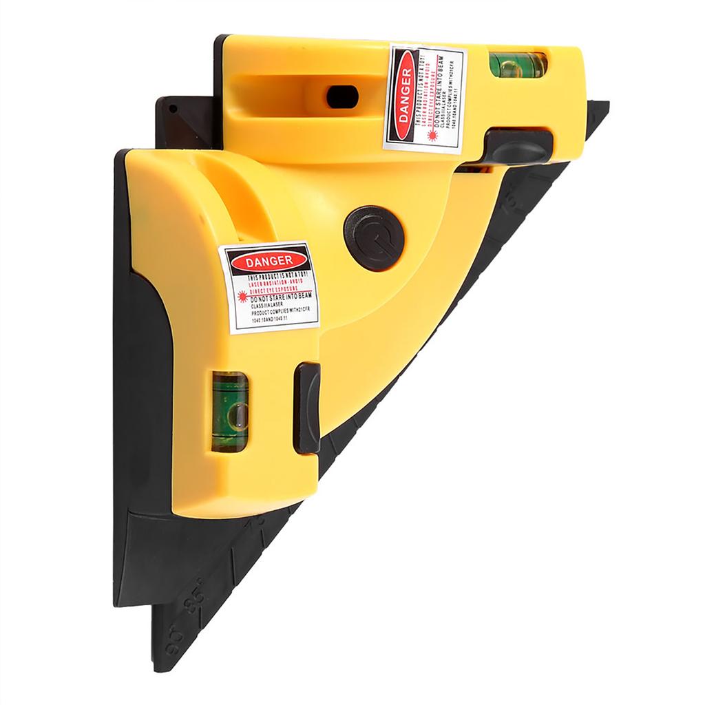 Right Angle 90 Degree Vertical Horizontal Laser Line Projection Level Alignment Layout Tool