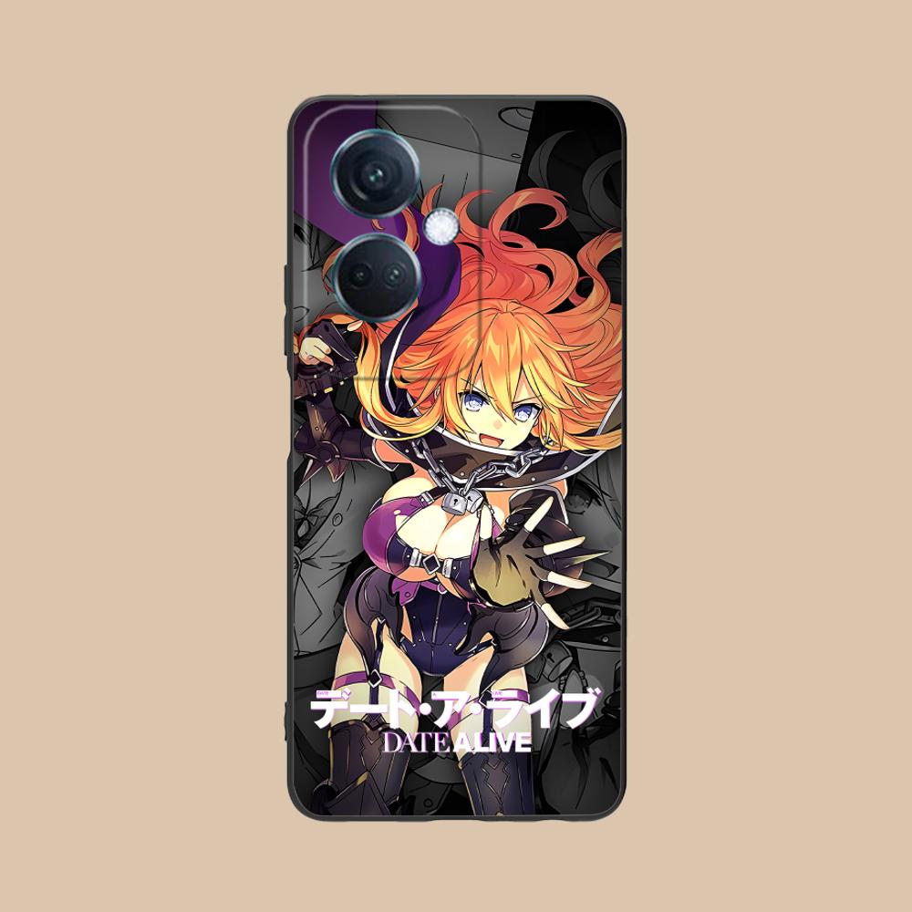 Date a Live Yamai Kaguya Matte TPU Mobile Phone Case for OPPO Reno 14 13 12 11 10 9 8 7 6 5 F T Pro 5G Colorful Printing Cover
