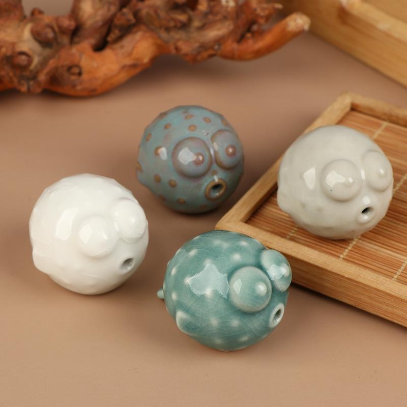 1 buc Pește de Ceai Bule Desen Animat Ceramică Cana de Ceai Peștișor Scuipă Bule Cana de Apă Cadou Amuzant Decor Acasă Accesorii Ceai