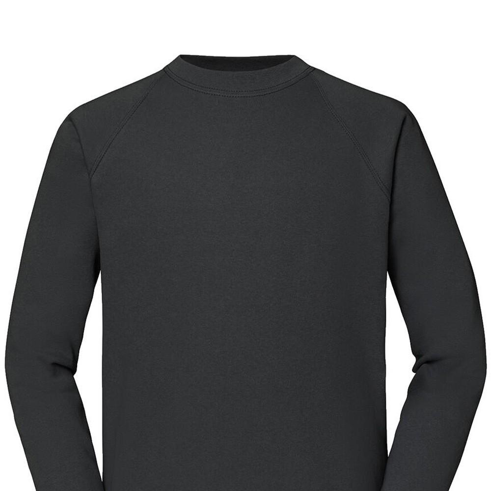 FRUIT OF THE LOOM Mens Classic Raglan Sweatshirt
