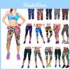 Modische Damen Leggings mit Print, hohem Bund, bequemer Passform und stilvollem 3D-Muster