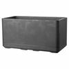 Self-watering Planter Anthracite 78 X 38 X 39 Cm Plastic Rectangular