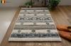 sayang sayan Kilim Pattern Geometric Doormat Indoor Preli 67x120 Gray Wilton Weave