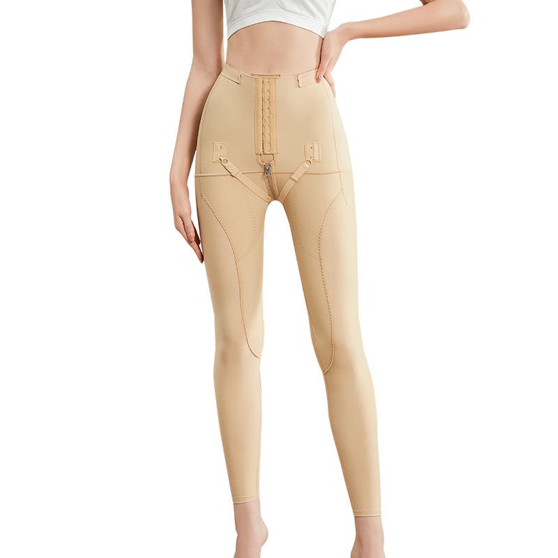 

Коригуюча білизна після ліпосакції: Штани з високою талією для формування фігури, що підтримують талію, живіт, стегна та литки. L