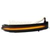 2pcs Dynamic Blinker For Nissan X-Trail xtrail T32  J11 Murano Z52 Navara Pathfinder Juke LED turn signal lights Mirror
