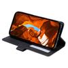 For Samsung Galaxy S25 FE Case Imprinted Lines PU Leather Splicing Wallet Phone Cover