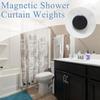2pcs Bathroom Curtain Weight Magnets Steel Not Wind Designs Weights for Outdoor Flags Garden Banners Twist Prevention