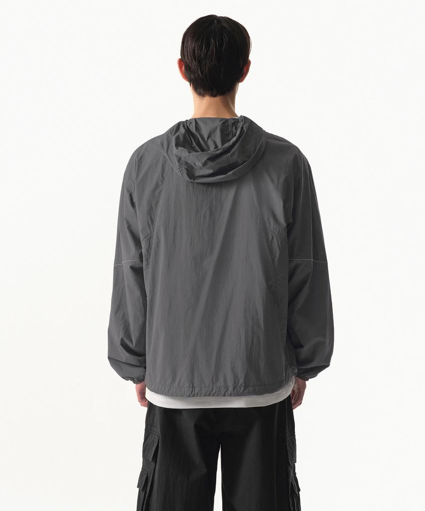 Musinsa Standard [City Leisure] Lightweight Stitch Windbreaker Jacket [Grey]