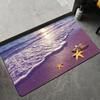 1Pc Diatom Mud Floor Mats Absorbent Quick-drying Bathroom Floor Mats Household Bathroom Wear-resistant Non-slip Foot Mats