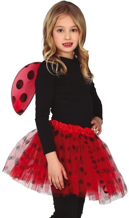 Ladybug Wings Skirt Costume Set