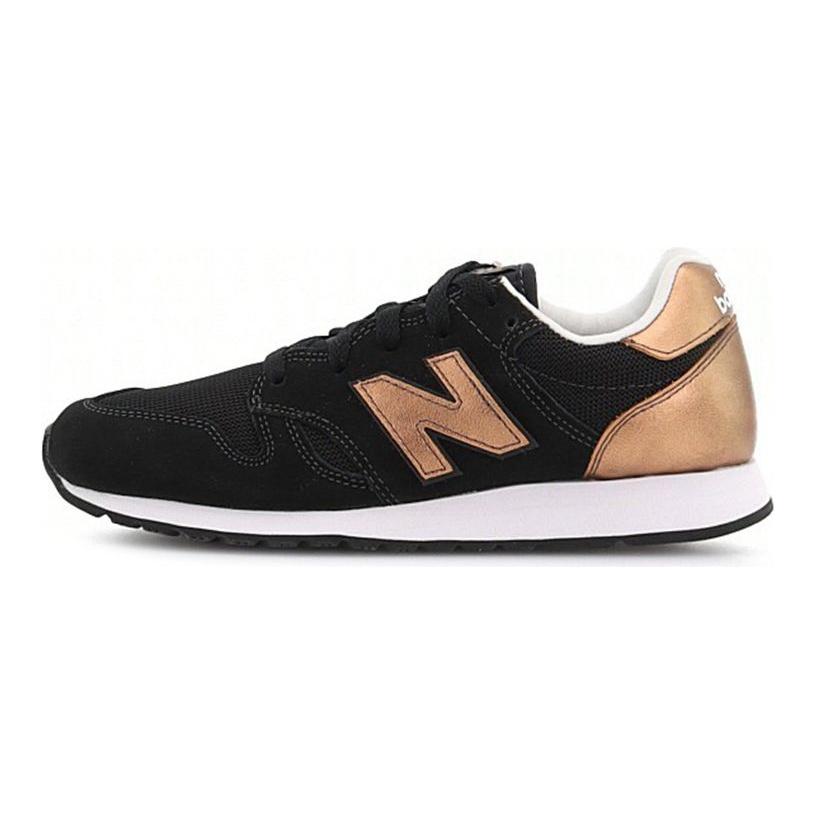 New Balance ניו באלאנס 520 בד נושם נעלי ריצה בגזרה נמוכה נעלי סניקרס לנשים שחור WL520SNC