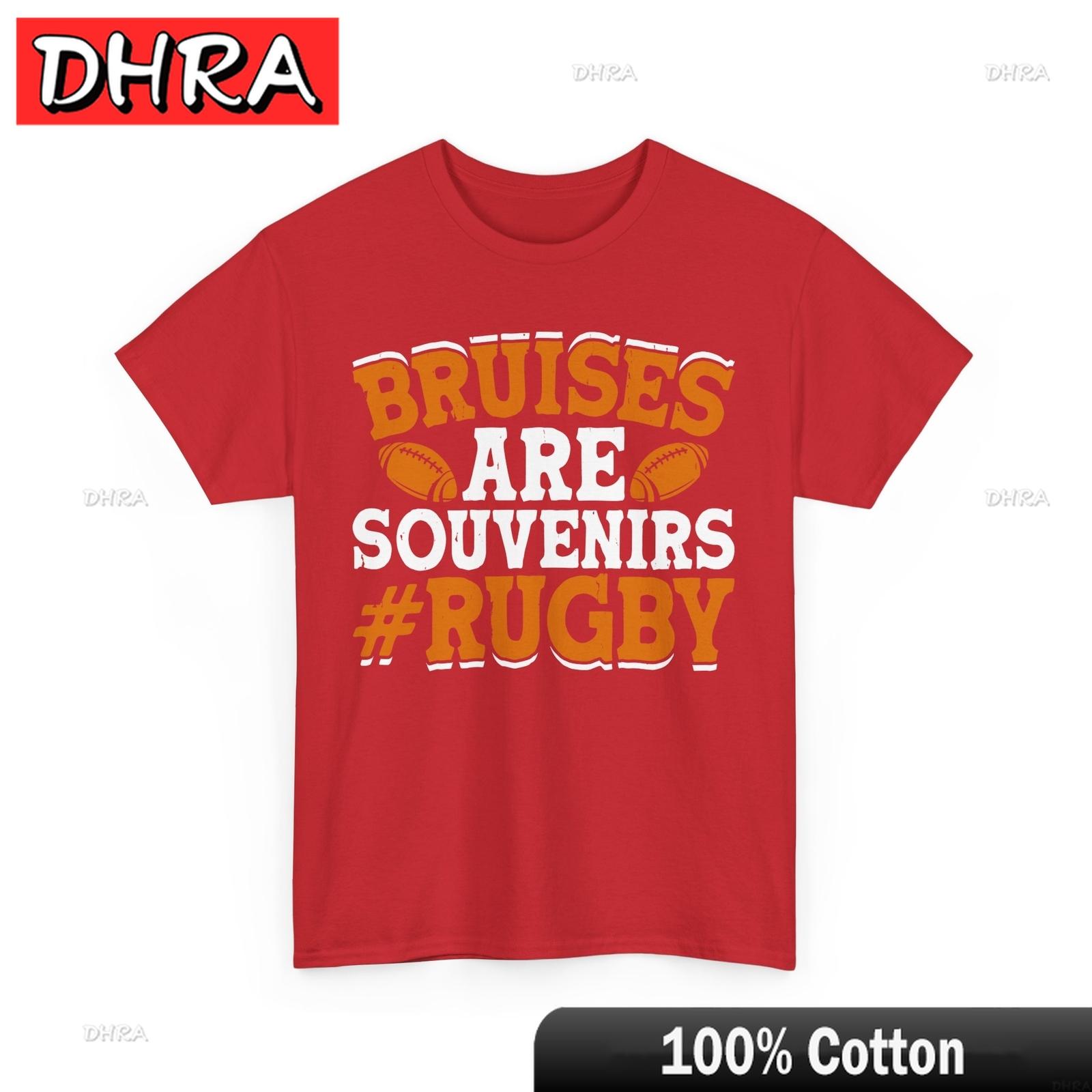 Rugby Spirit TShirt Hustle Heart Set Us Apart Tee Motivational Athlete Cute Youth Chic Tshirts Stylish Fresh Urban Clothing S