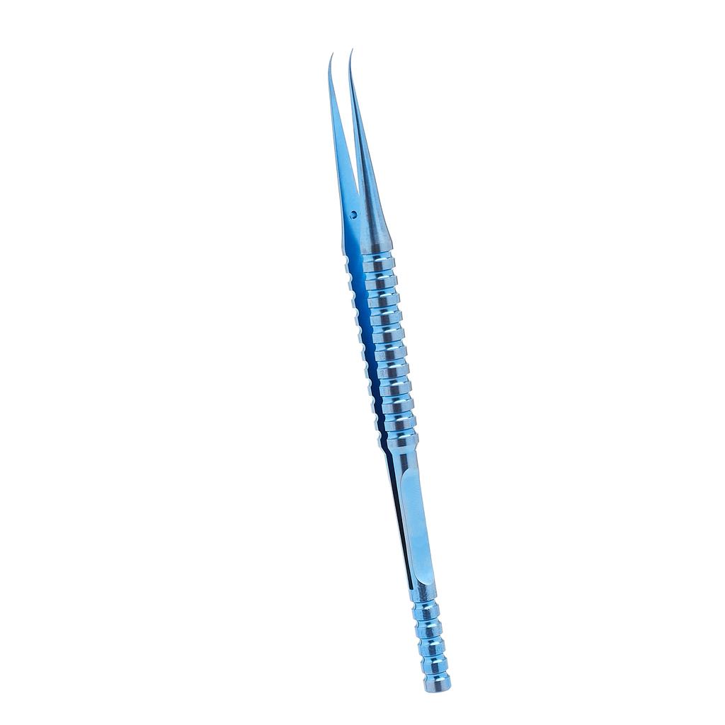 Techrebal 12A Titanium Precision Curved Tweezers