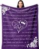 Superweiche Kuscheldecke für Damen Perfekte Geburtstagsgeschenkidee Ideal für Zuhause Reisen Alter