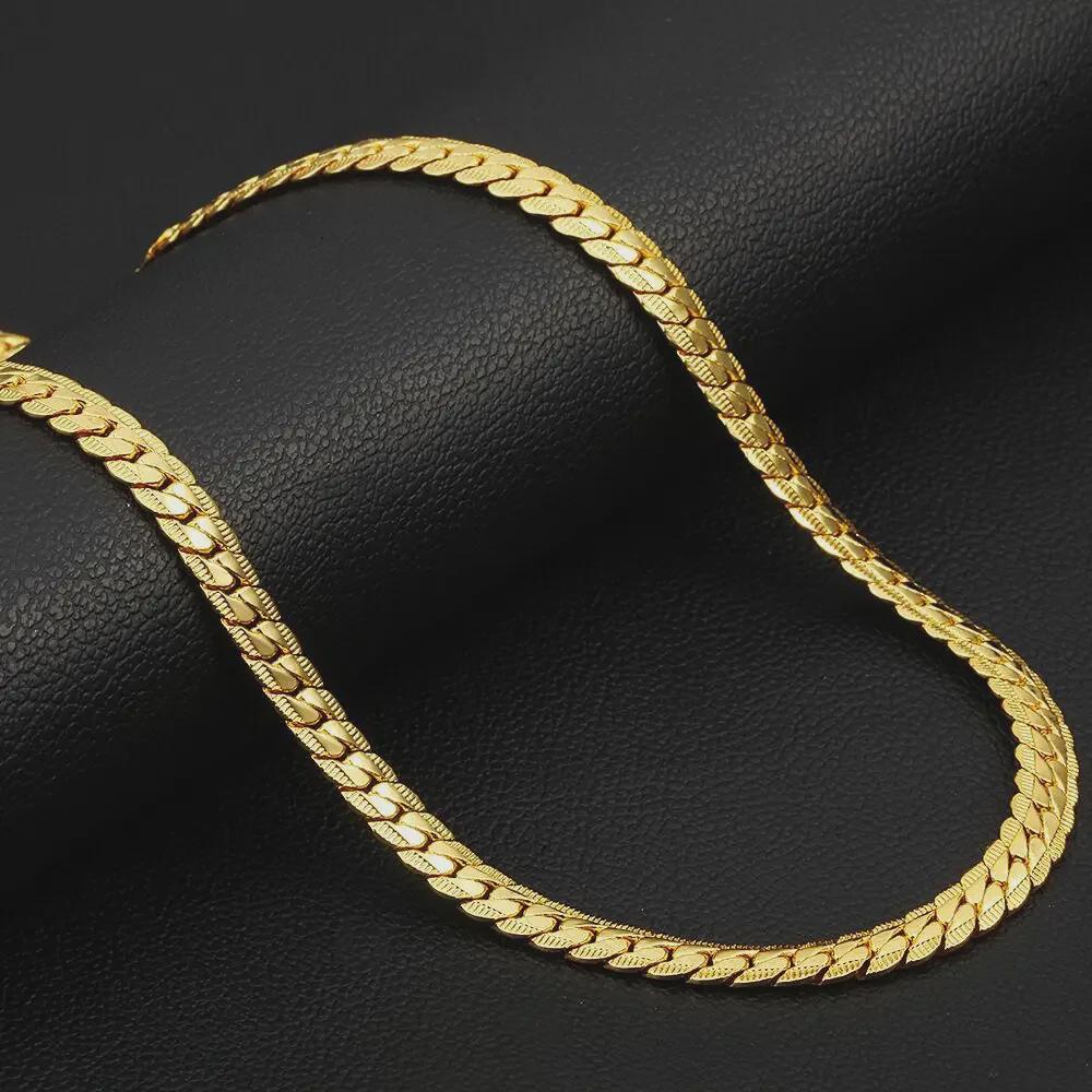 18K Gold-Plated 5MM Celebrity Clavicle Necklace