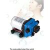RV Water Pump - 12V/24V Self-priming Booster Pump - Horizontal Marine DC Miniature Electric High-pressure Diaphragm Pump