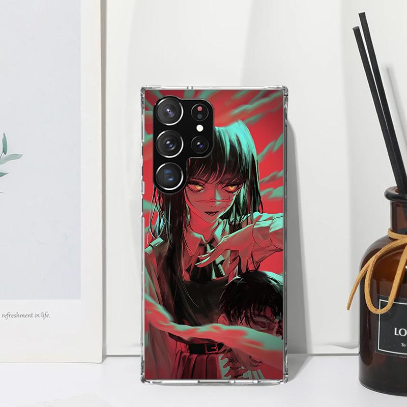 C-Chainsaw Mans Yoru War Devil Phone Case For Samsung Galaxy S26 S25 Edge S24 FE S23 S22 Ultra S21 Plus S20 + Art Fundas Back Co