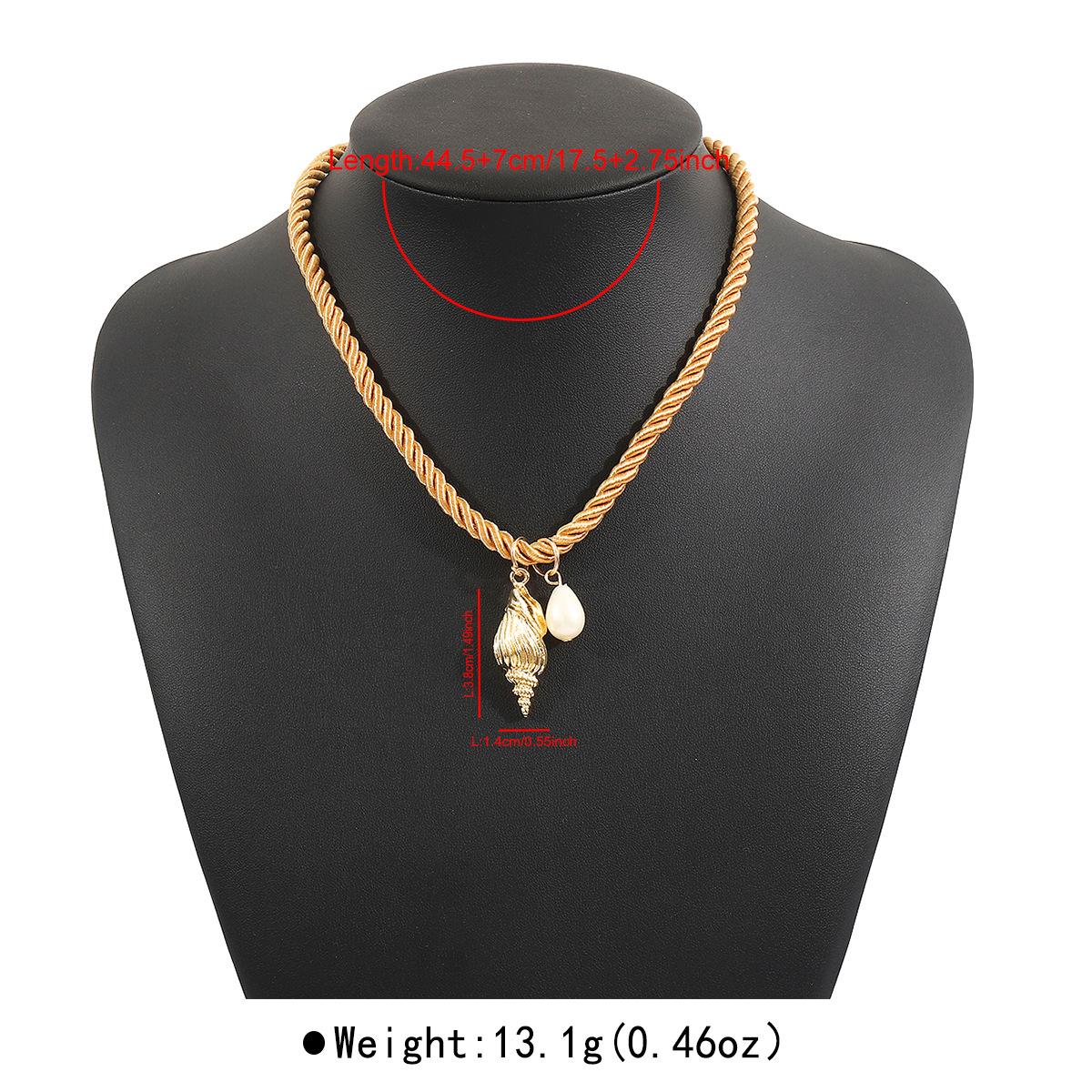 

Tooxika Personalised Ocean Style Hand-Woven Necklace Summer Couple Girlfriends Colourful Rope Necklace