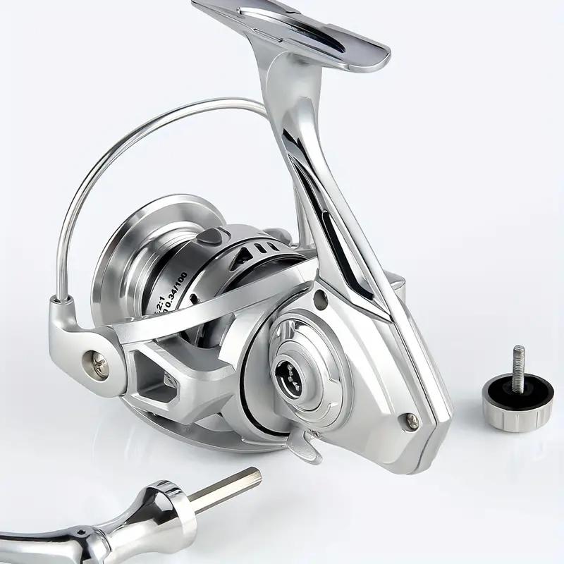 New 1000~7000 Series,5.2:1 Gear Ratio,35LB Max Drag,CNC Metal Spool,Spinning Fishing Reel,For Freshwater Saltwater