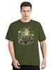 Cute Cottagecore Floral Frog Aesthetic Graphic TShirt Casual T Shirt Cotton Tops Tees Unisexs Clothes Oversized Unisex Tshirt