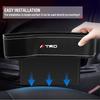 Car Seat Organizer Gap Slit Filler Holder Seat Crevice Storage Box For Toyota GR Sport Gazoo Racing Yaris 86 Corolla Hilux C-HR