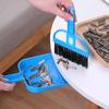 Small Hand Broom Dustpan Set Multifunctional Portable Table Top Brush Cleaning Tools for Keyboard Computer