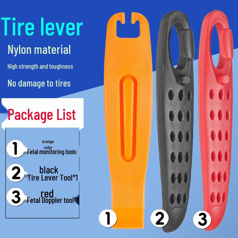 Mountain & Road Bike Glue-Free Tire Repair Set with Patch & Lever Tools