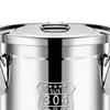 Stainless Steel Food Containers Airtight Leak-Proof Stainless Steel Flour Rice Cereal Storage Container For Flour Grain Bread