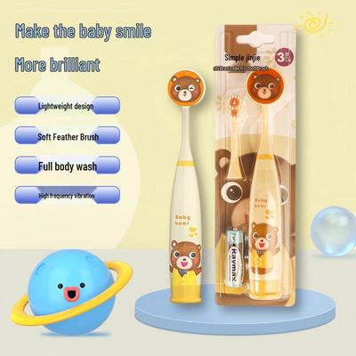 Miling Children's Electric Soft-Bristle Toothbrush CN Plug (adapter Included)