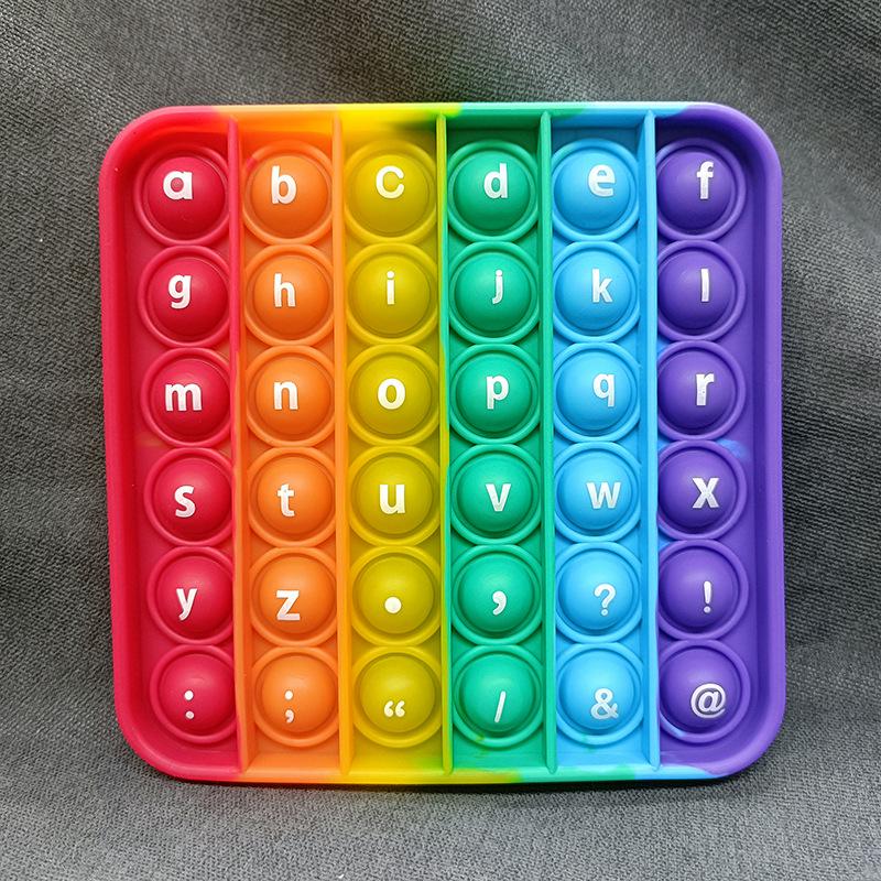 Colorful Silicone Math and Coordination Educational Toy for Kids